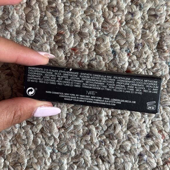 NEW NARS Velvet Matte Lip Pencil, Lets Go Crazy, 0.06 Ounce Red - Picture 5 of 6